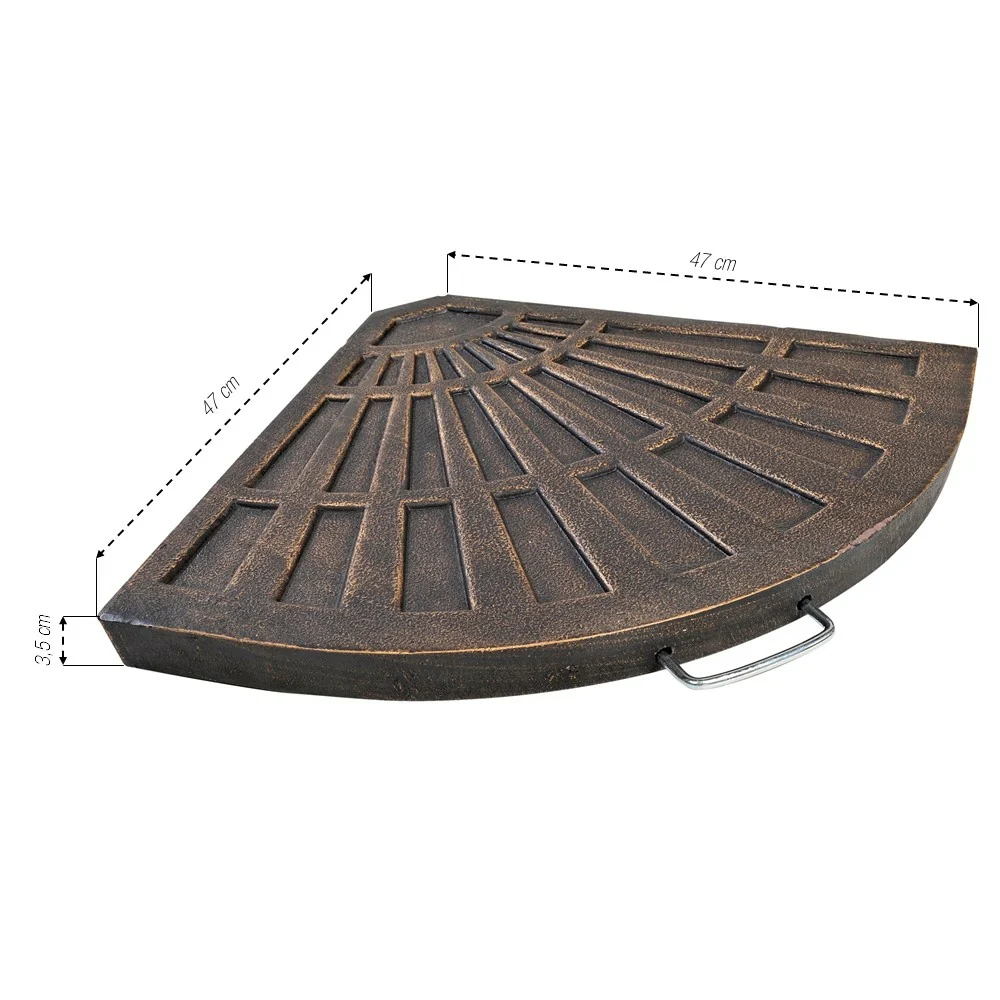 PLAQUE ARRIMAGE PIED DE PARASOL – Image 3