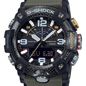 [Casio] Montre G-Shock [Produit national authentique] Équipée d'une structure de protection Bluetooth Carbon Core GG-B100-1A3JF Homme Vert